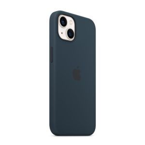 Ốp lưng Apple iPhone 13 Silicone Case with MagSafe Xanh Biển Đậm (MM293FEA) (6)
