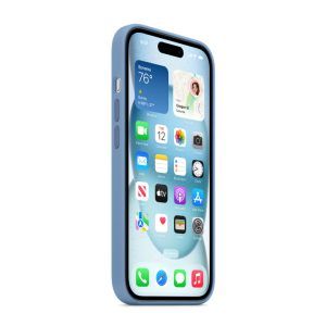 Ốp lưng Apple iPhone 15 Silicone Case with MagSafe Xanh trời đông (MT0Y3FEA) - Chính hãng Apple VN (1)