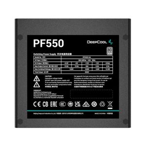 Nguồn máy tính Deepcool 550W PF550D 80 Plus White