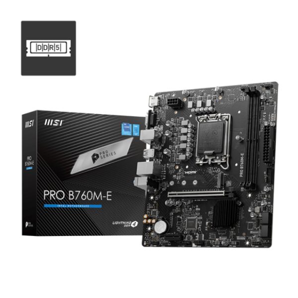 Mainboard MSI PRO B760M-E