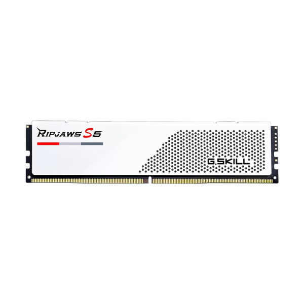 KIT Ram G.SKILL Ripjaws S5 White DDR5 32GB (16GB x 2) 5200MHz F5-5200J4040A16GX2-RS5W