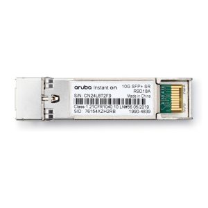 Module quang Aruba Instant On R9D18A (10G SFP+ SR/ LC/ khoảng cách 300m/ Multi-Mode Fiber)