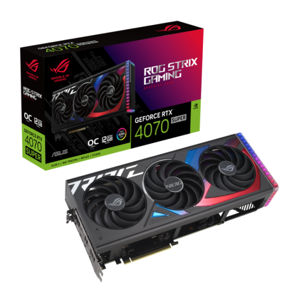 ROG Strix GeForce RTX™ 4070 SUPER 12GB GDDR6X OC Edition