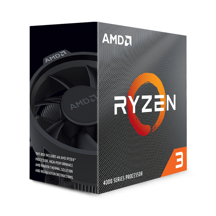 CPU AMD Ryzen 3 4100 (3.8GHz Up to 4.0GHz, 4MB) – AM4