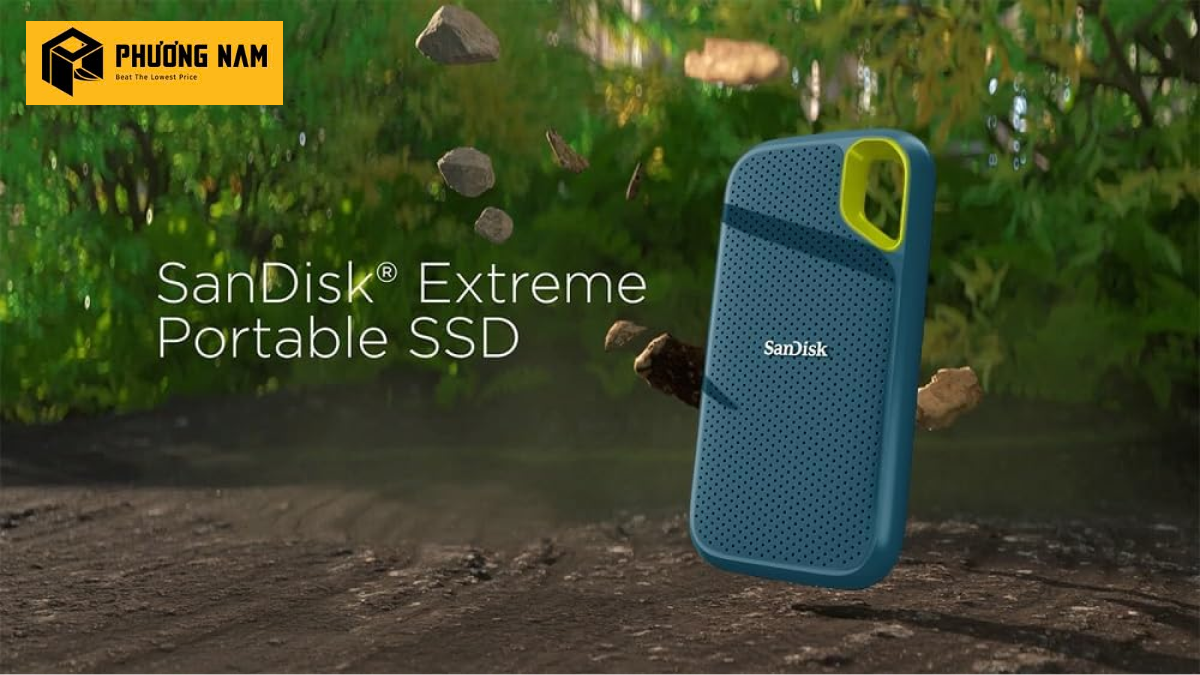 Ổ cứng di động SSD 2TB Sandisk Extreme Portable SDSSDE61-2T00-G25M