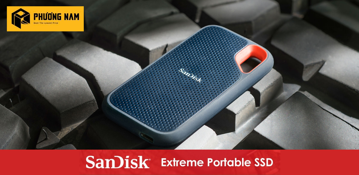 Ổ cứng di động SSD 4TB Sandisk Extreme Portable SDSSDE61-4T00-G25