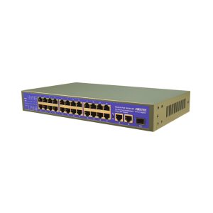 Unmanaged Switch 24 Port POE 100Mbps APTEK SF1243P