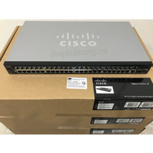 Managed Gigabit Switch  Stackable Cisco 48 Port SG350X-48-K9