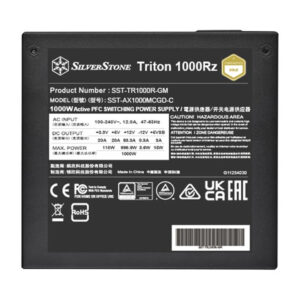 SST-TR1000R-GM 1000W Cybenetics Gold9
