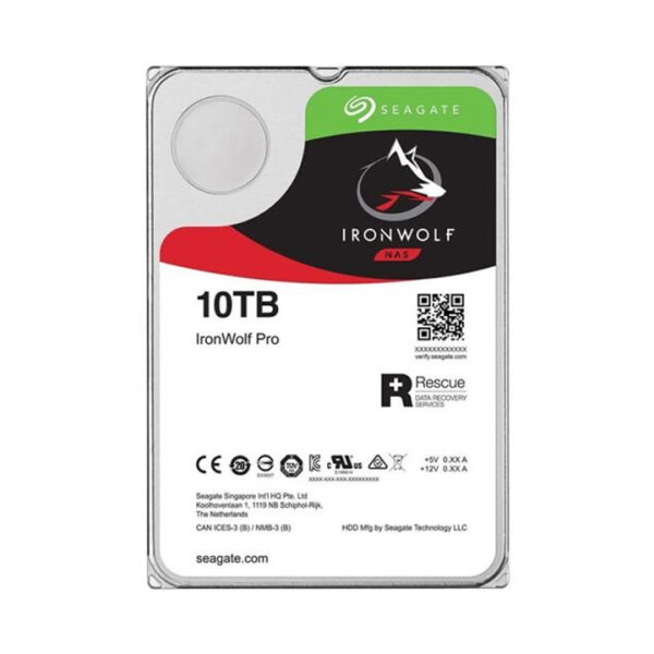 Ổ cứng HDD Seagate IronWolf Pro 10TB 3.5" SATA 3 ST10000NT001