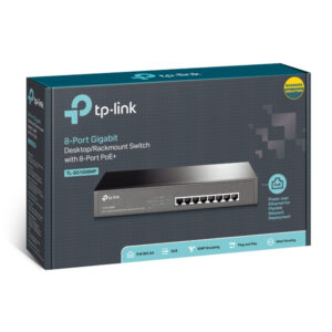 Switch TP-Link 8 cổng Gigabit PoE+ TL-SG1008MP