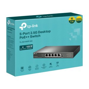 Switch TP-Link TL-SG105PP-M2 5 Port 2.5G (4 Port PoE++)