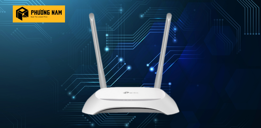 Router Wi-Fi Chuẩn N Tốc Độ 300 Mbps TP-Link TL-WR840N