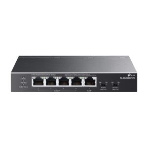 Switch TP-Link TL-SG1005P-PD 5-Port Gigabit Desktop (1-Port PoE++ In, 4-Port PoE+Out)