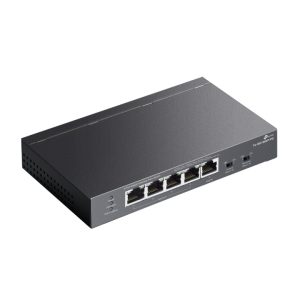 Switch TP-Link TL-SG1005P-PD 5-Port Gigabit Desktop (1-Port PoE++ In, 4-Port PoE+Out)