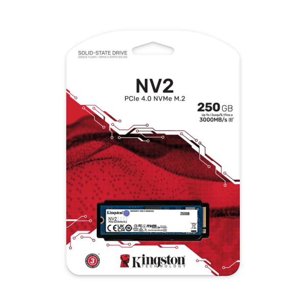 Ổ cứng SSD Kingston NV2 250GB M.2 2280 NVMe PCIe SNV2S/250G