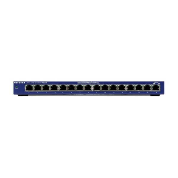 Unmanaged Switch Netgear 16 ports 100M FS116GE