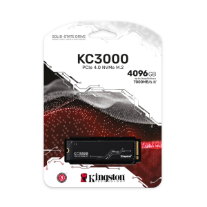 Ổ cứng SSD Kingston 4TB NVMe M2 PCIe Gen4x4 SKC3000D/4096G
