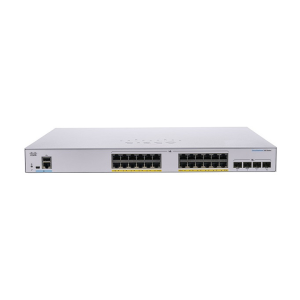 Thiết bị chuyển mạch Cisco CBS350-24P-4X-EU (24 Port Gigabit PoE 195W + 4 Port 10G SFP)
