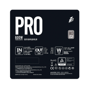 Nguồn 1StPlayer Pro PS-600EUW 600W