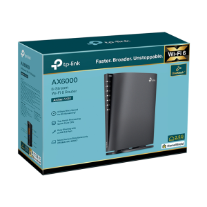 Router Wi-Fi 6 Băng tần kép chuẩn AX6000 TP-Link Archer AX80