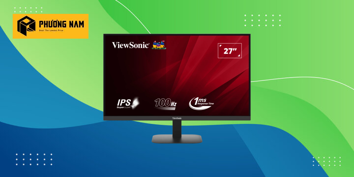 Màn Hình ViewSonic VA2708-2K-MHD 27" 2K IPS 100Hz 1ms