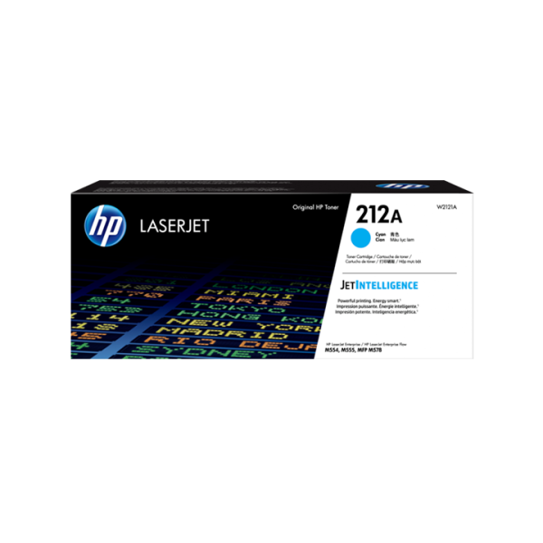 Mực in HP 212A Cyan Original LaserJet Toner Cartridge (W2121A)