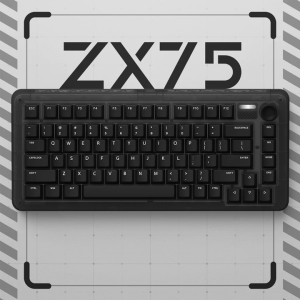 Bàn phím cơ IQunix ZX75 Dark Side RGB TTC Switch
