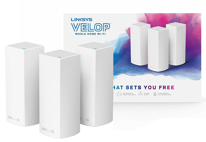 Router Wi-Fi Mesh Ba băng tần AC6600 Velop Linksys WHW0303 (3 Pack)