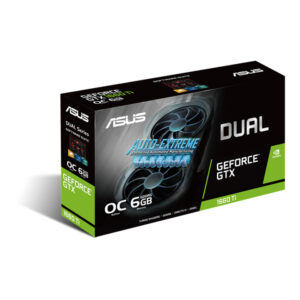Card màn hình Asus DUAL GeForce GTX 1660 Ti OC Edition O6GB EVO GDDR6