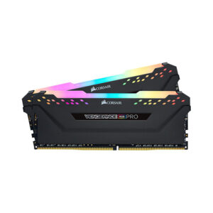 KIT Ram Corsair Vengeance Pro RGB Black 32GB (2x16GB) DDR4 3600Mhz CMW32GX4M2D3600C18