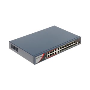 Switch 24 cổng 100Mbps PoE + 2 Combo 1G LAN/SFP Hikvision DS-3E0326P-E(C)