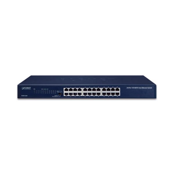 Unmanaged Switch 24 Port 100Mbps PLANET FNSW-2401