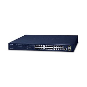 Managed Gigabit Switch PLANET GS-4210-24T2S (24 Cổng RJ45 + 2 Cổng SFP)