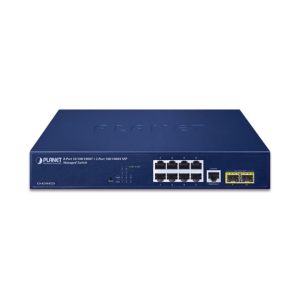 Managed Gigabit Switch 8 Port GE + 2 Port 1G SFP PLANET GS-4210-8T2S