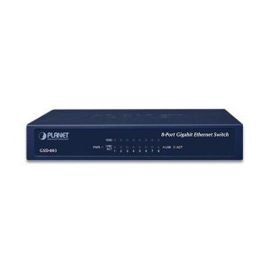 Gigabit Ethernet Switch 8 Port PLANET GSD-803