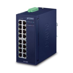 Industrial Gigabit Switch 16 Port GE PLANET IGS-1600T