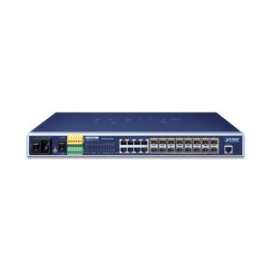 Managed Metro Ethernet Switch 16 Port SFP + 8 Port GE PLANET MGSW-24160F