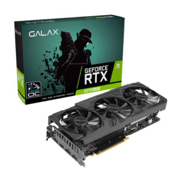 Card màn hình Galax GeForce RTX 2070 Super EX Gamer Black Edition 8GB GDDR6 (27ISL6MDW0BG)