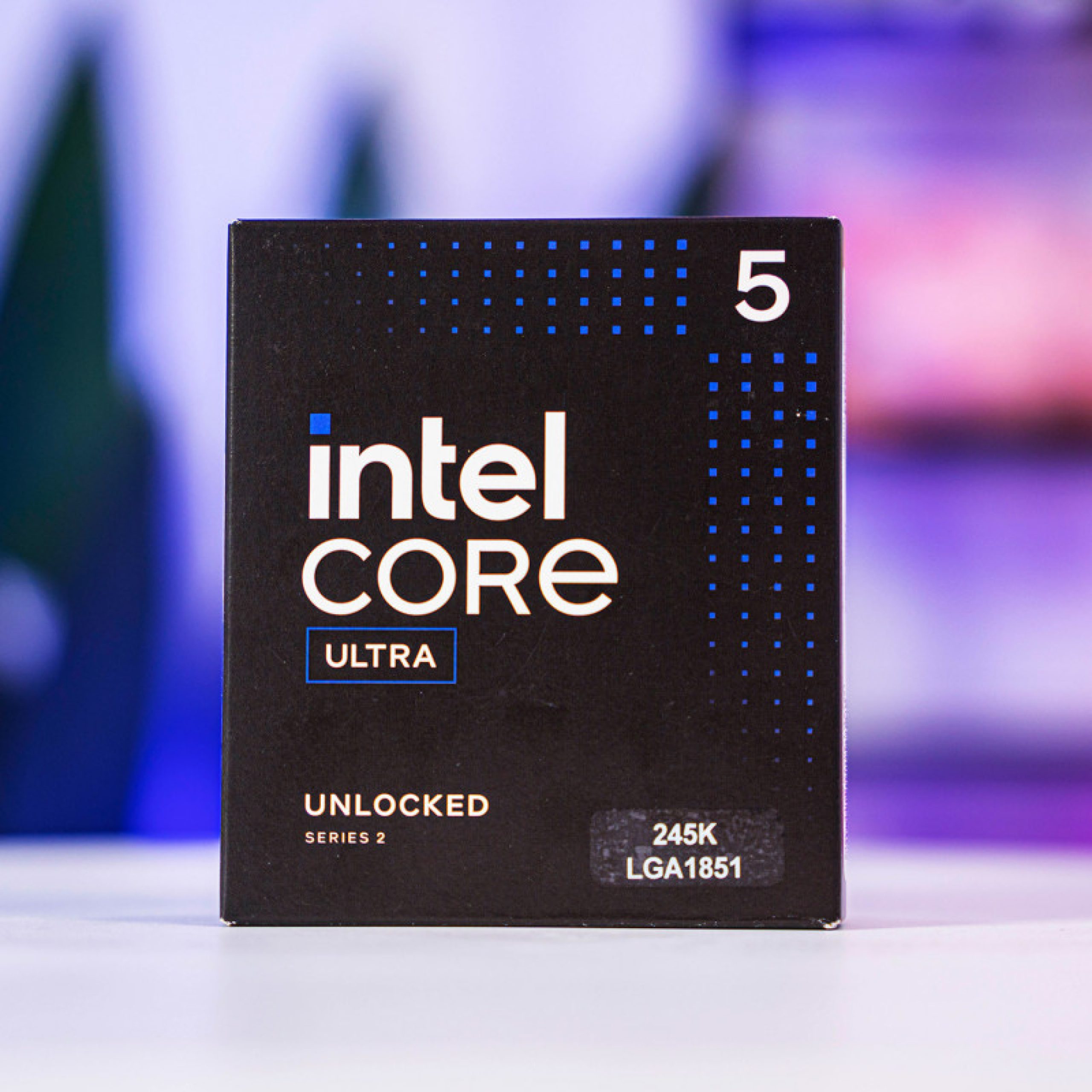 CPU Intel Core Ultra 5 245K - Mặt trước