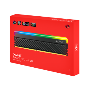 KIT Ram ADATA XPG SPECTRIX D45G 16GB 4133MHz DDR4 (8GB x 2) AX4U41338G19J-DCBKD45G