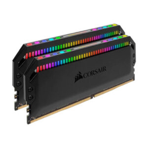 KIT Ram Corsair Dominator Platinum RGB Black 32GB (2x16GB) DDR4 3200Mhz CMT32GX4M2E3200C16