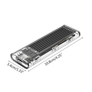 Box ổ cứng SSD ORICO M.2 SATA Type C TCM2F-C3-BK-BP