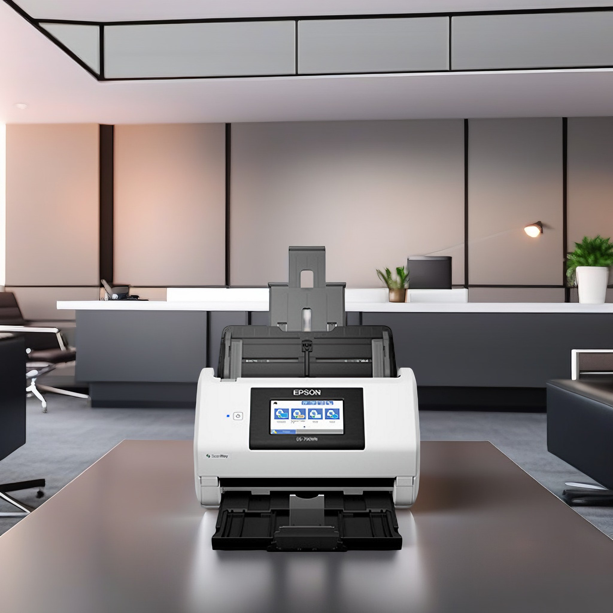 Máy scan Epson WorkForce DS-790WN nhỏ gọn cho văn phòng