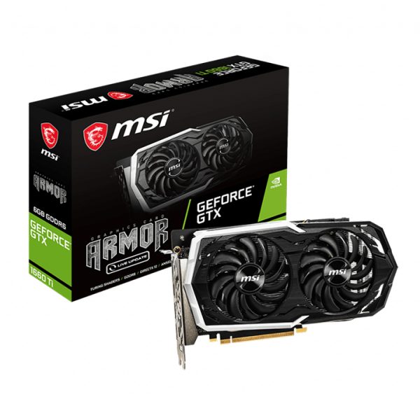 Card màn hình MSI GeForce GTX 1660 Ti ARMOR 6G