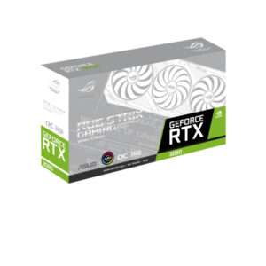 Card màn hình Asus ROG STRIX GeForce RTX 3090 White OC Edition 24GB GDDR6X ROG-STRIX-RTX3090-O24G-WHITE
