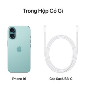 iPhone 16 Plus 128GB (Xanh Mòng Két) - Chính hãng VN/A