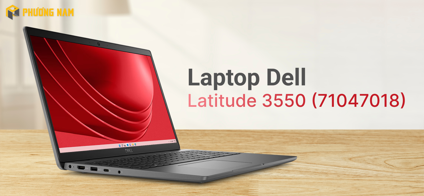 Laptop Dell Latitude 3550 (71047018) (i5 1335U/RAM 16GB/512GB SSD/15.6" FHD/Windows 11) (Đen)