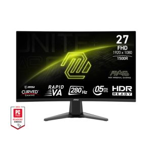 Màn hình cong gaming MSI MAG 276CXF 27″ FHD Rapid VA 280Hz 0.5ms