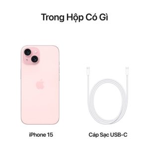 iPhone 15 128GB (Hồng) - Chính hãng VN/A